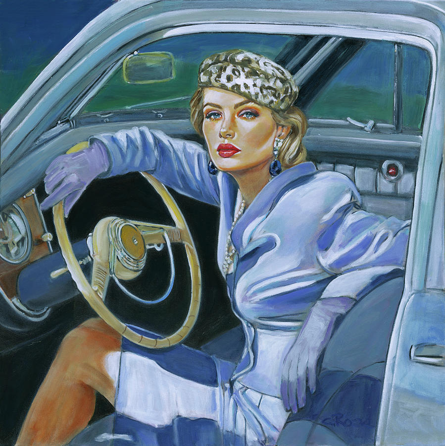 Car Painting - Time Of Dreams by Colleen Ross