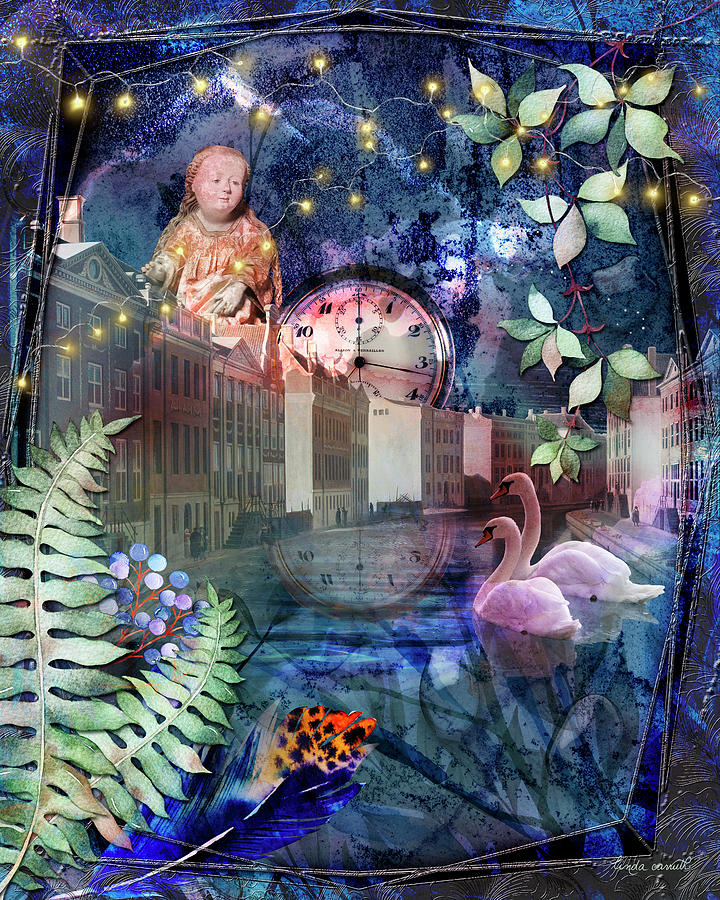Time Runs Out Digital Art by Linda Carruth
