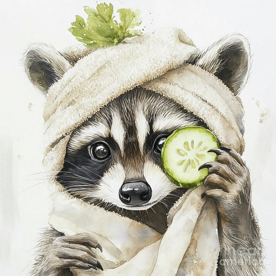 Time To DePuff Painting by Tina LeCour Time To DePuff Painting by Tina LeCour