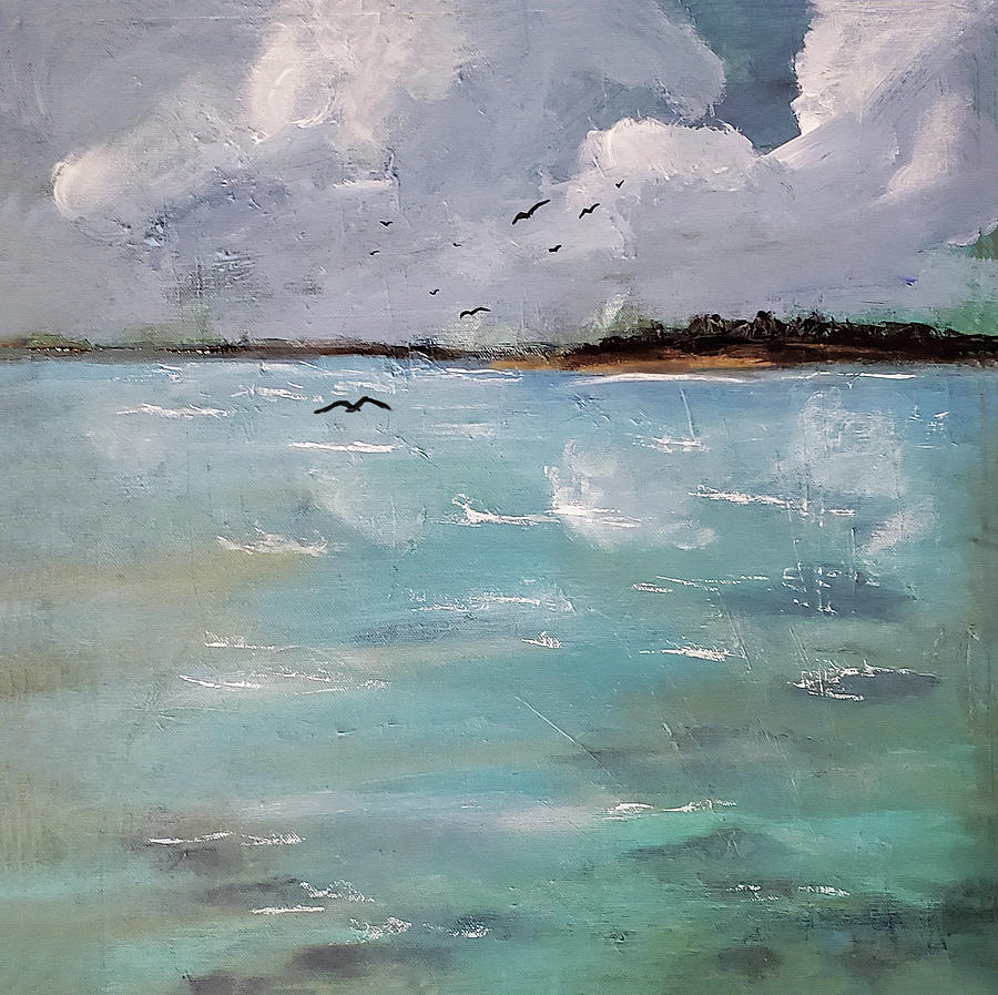 Time to Head to Shore Painting by Sharon Williams Eng