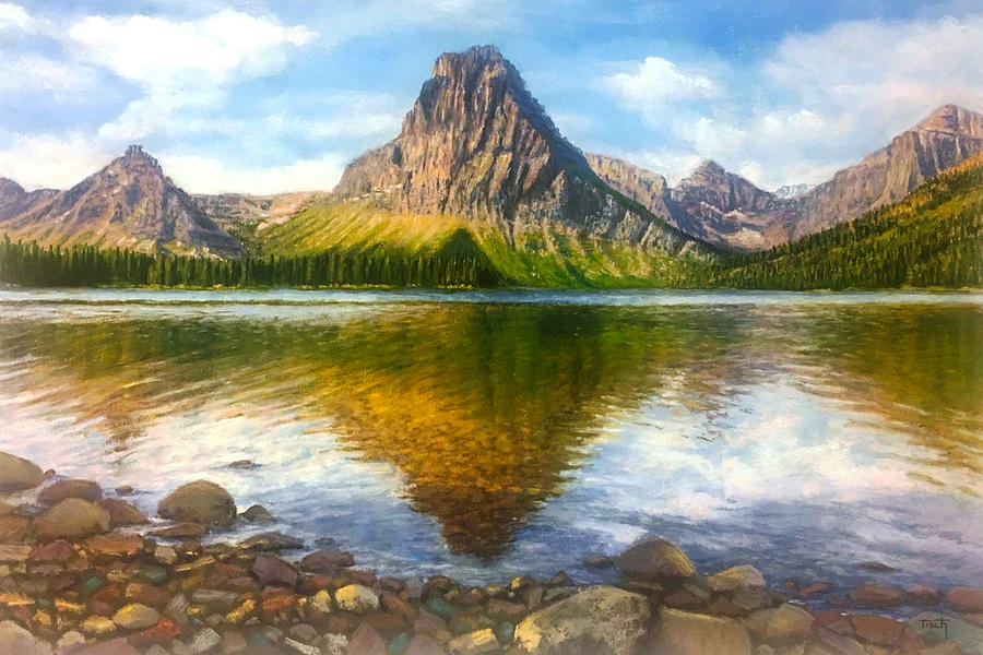 Time to Reflect Pastel by Lee Tisch Bialczak
