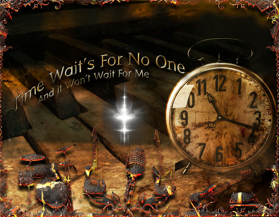 Time Waits For No One Digital Art by Michael Damiani