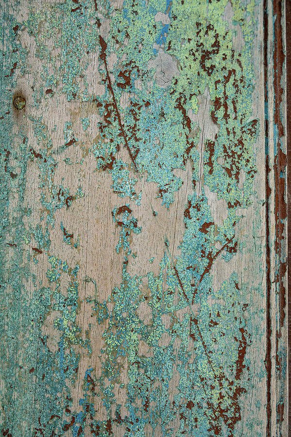 Time-Worn Turquoise Photograph by Alicia Glassmeyer