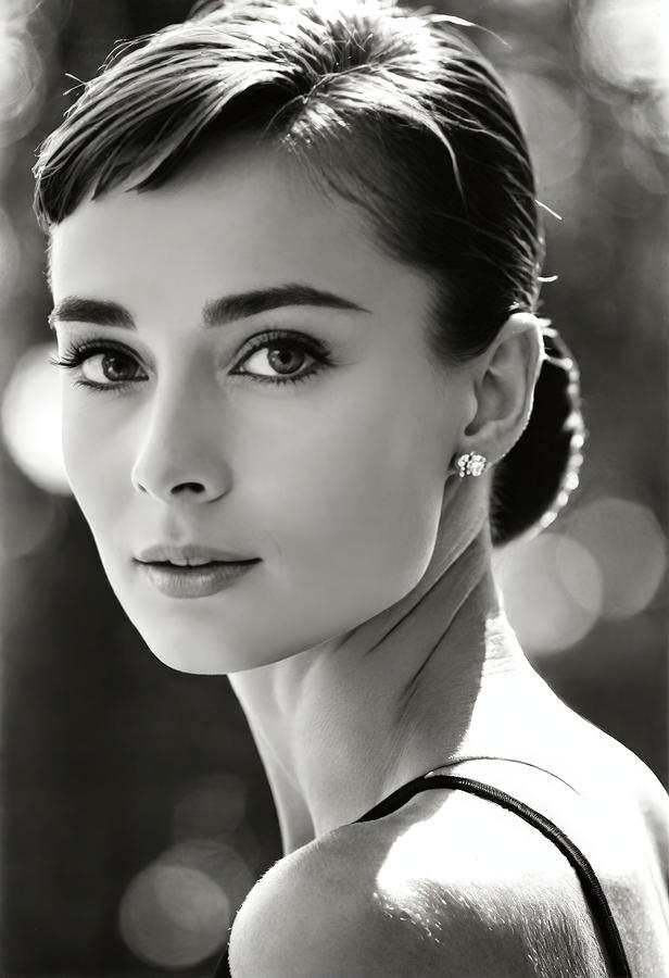 Audrey Hepburn Photograph - Timeless Beauty No.2 by My Head Cinema