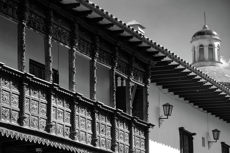 Black And White Photograph - Timeless Beauty of Cuzco, Peru by Stephanie Millner