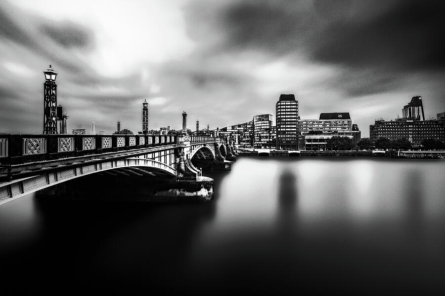 Timeless Flow, Vauxhall Bridge in London Photograph by John Wright Timeless Flow, Vauxhall Bridge in London Photograph by John Wright
