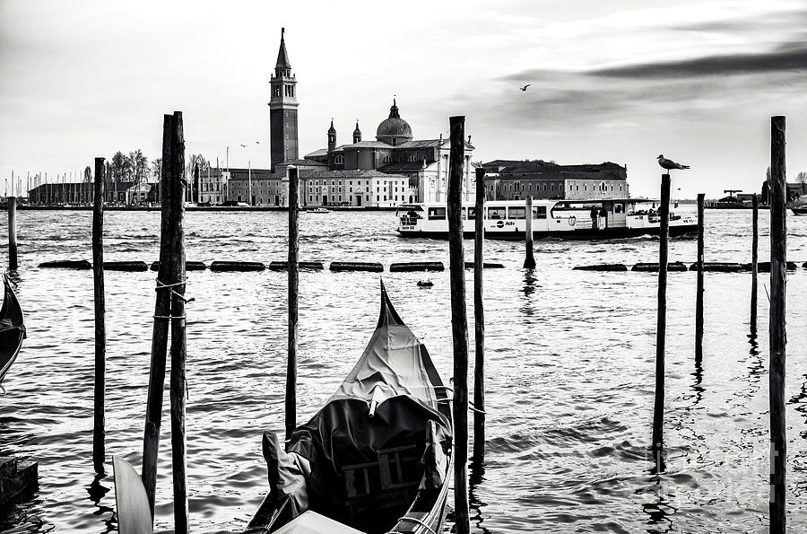 Timeless on the Grand Canal in Venice Photograph by John Rizzuto