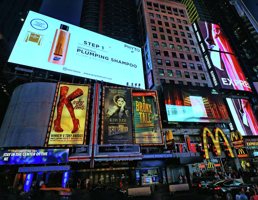 Times Square 8 Photograph by Allen Beatty