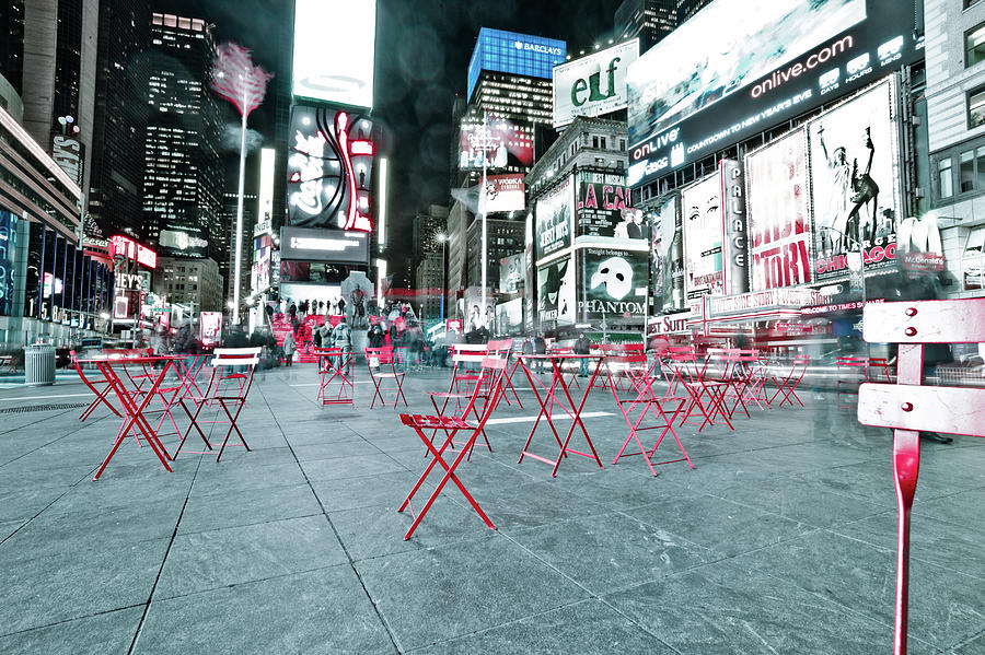 Times Square Photograph by Eugene Nikiforov