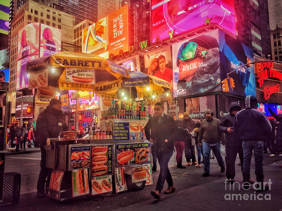 Times Square Memories Photograph by Miriam Danar