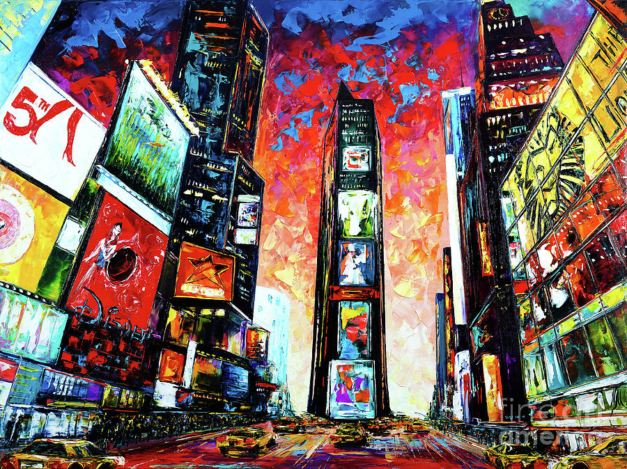 Times Square by Natasha Mylius