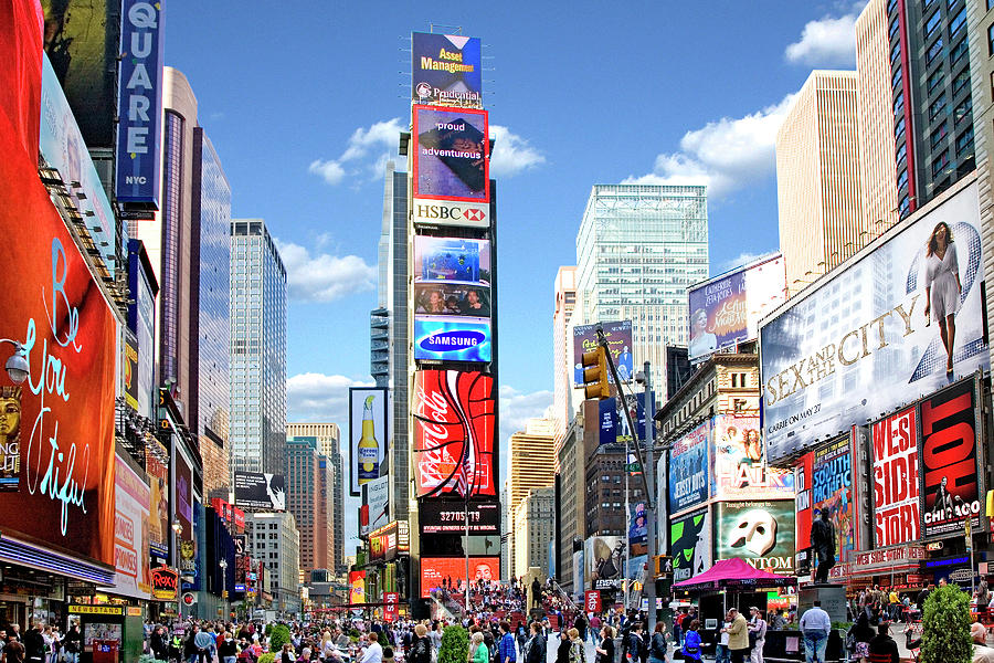 Times Square New York Art Photo Photograph by Igor Maloratsky - Fine ...