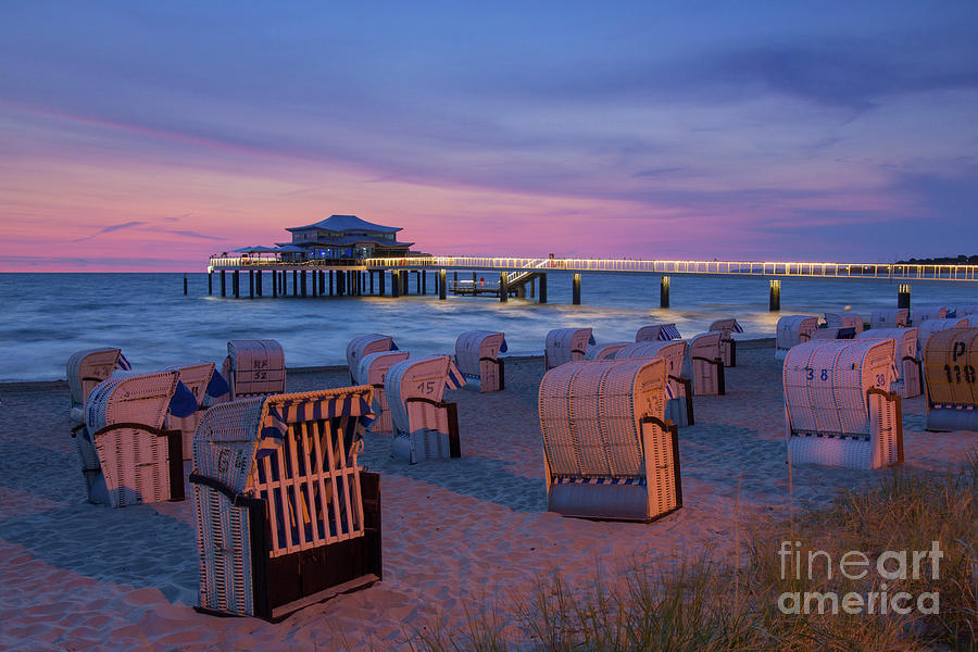 Timmendorfer Beach at Sunrise Photograph by Arterra Picture Library