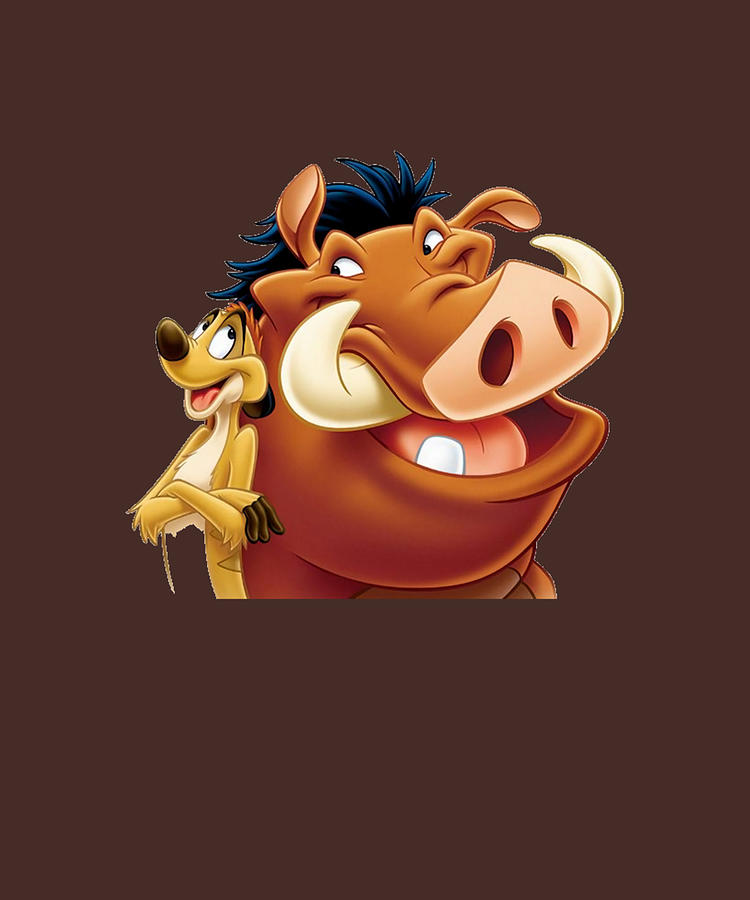 timon and pumba Baby boy Painting by Saunders Fox | Pixels