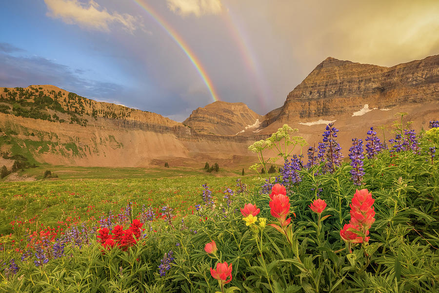 Utah Photograph - Timp Rainbow by Johnny Adolphson Utah Photograph - Timp Rainbow by Johnny Adolphson