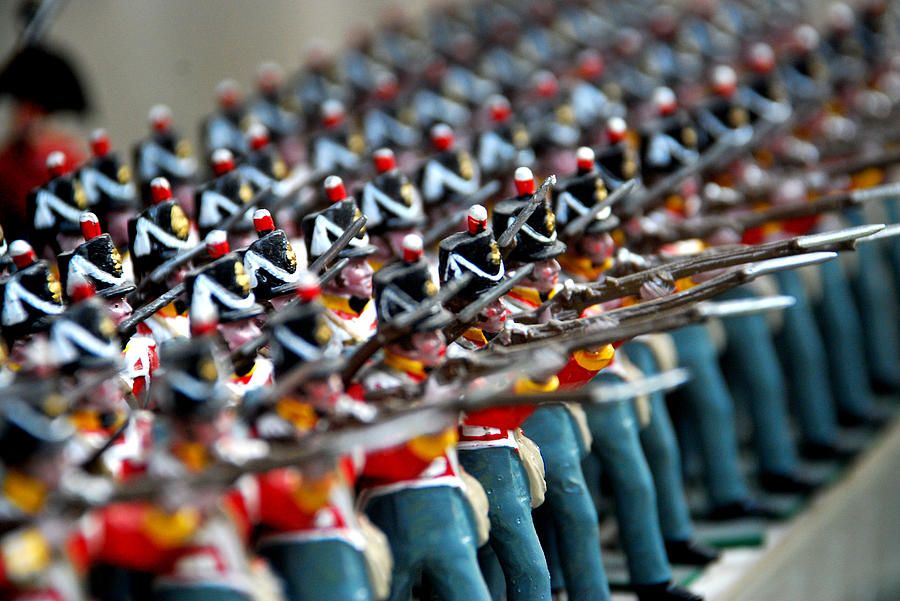 Tin Soldiers / small army Photograph by Pasotraspaso.  Jesus Solana