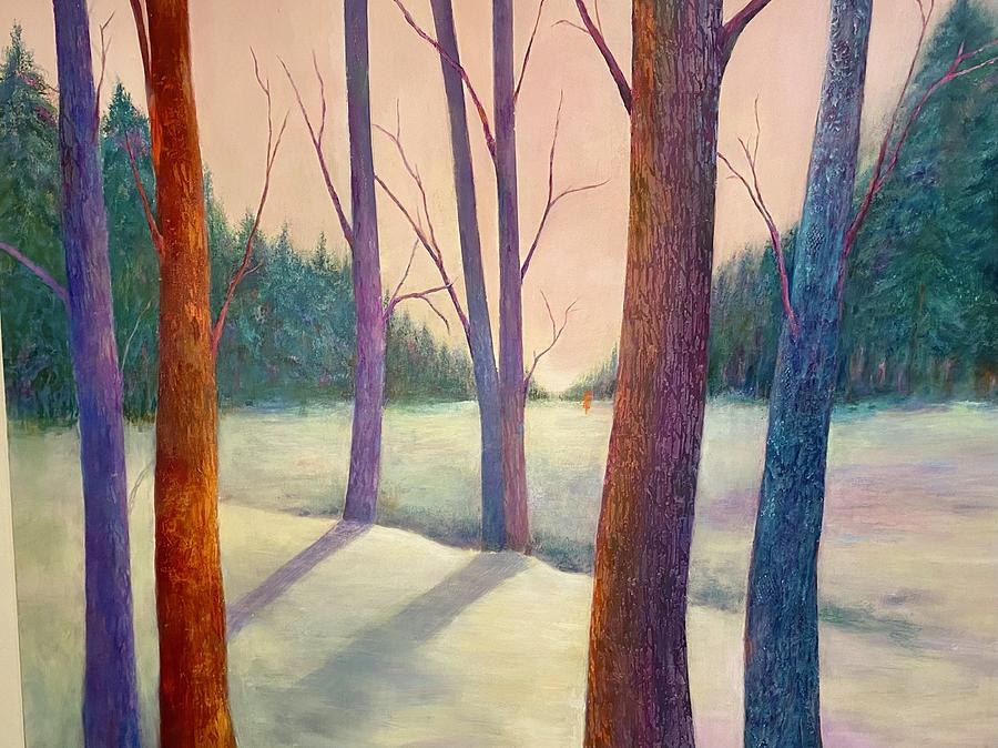 Tina Treescape Painting by Kay Fuller