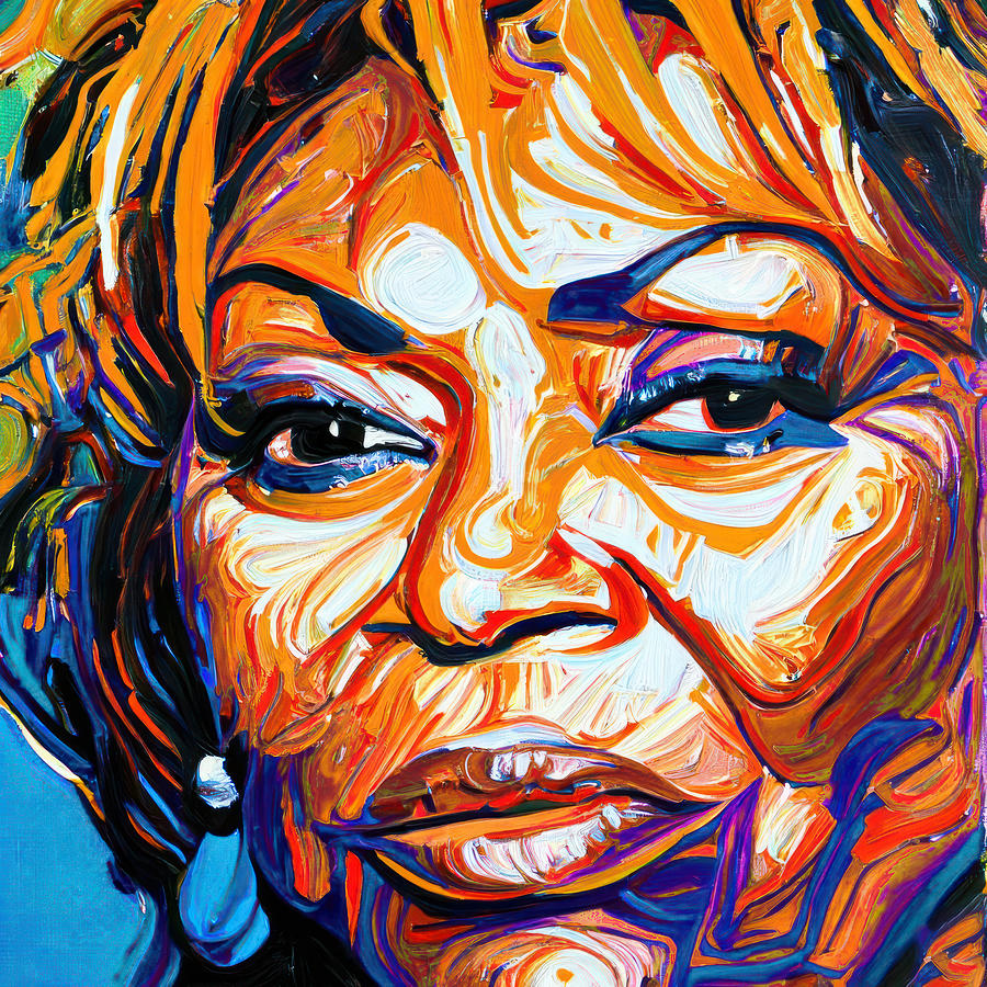 Tina Turner Tribute Portrait 6 Digital Art by Yury Malkov - Fine Art ...