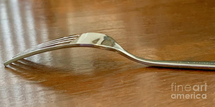 Fork Photograph - Tined by AnnaJo Vahle