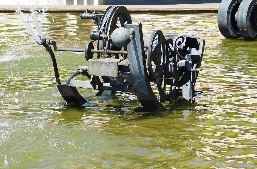 Tinguely Fountain2 Basel Photograph