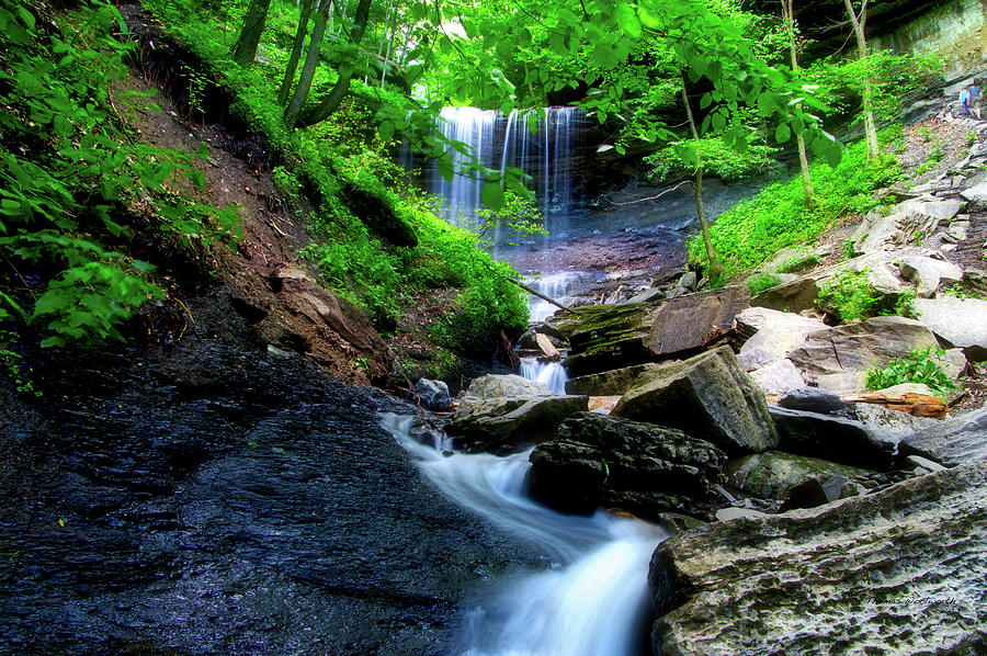 Tinker Falls Finger Lakes NY Area 07 Photograph by Thomas Woolworth