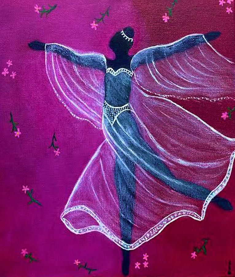 Tiny Dancer Painting by Sue Gurland