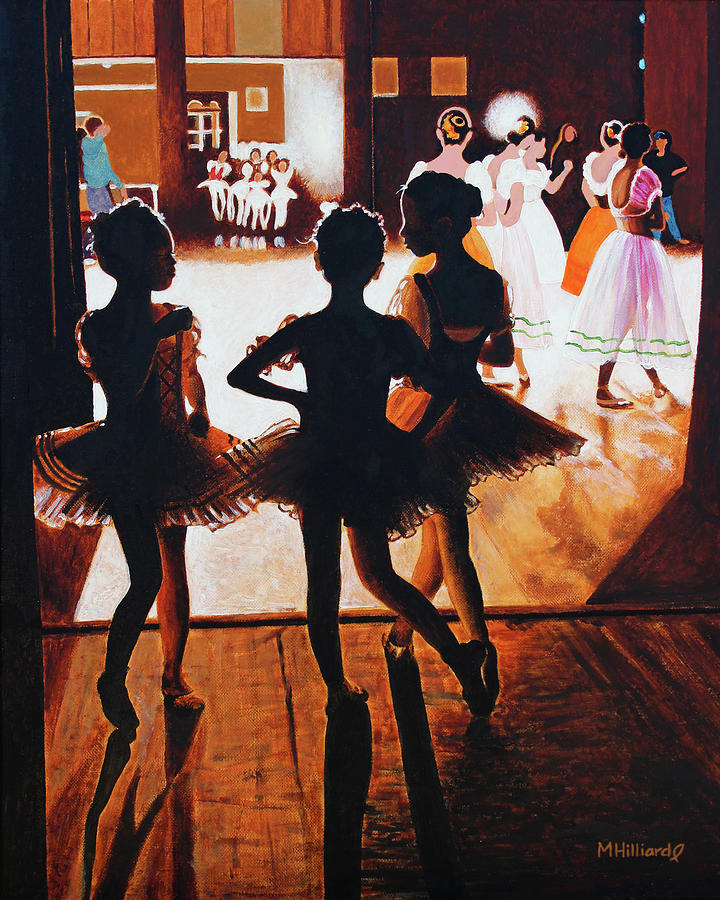 Tiny Dancers Painting by Marilyn Borne