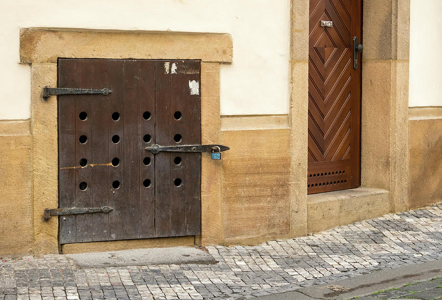 Tiny Door in Prague Photograph by Jean Noren