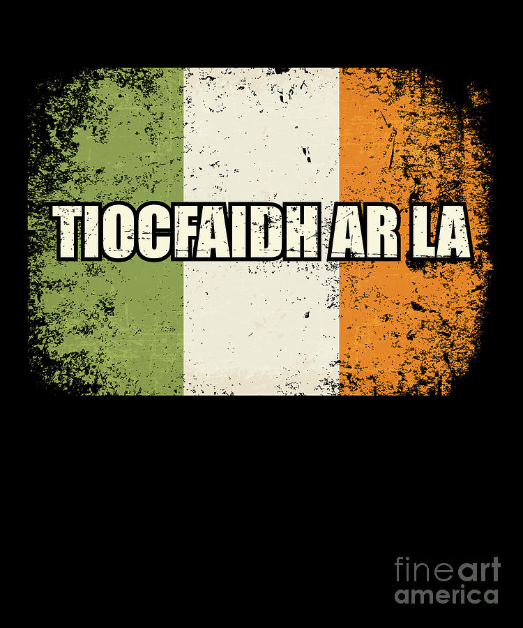 irish flag drawing