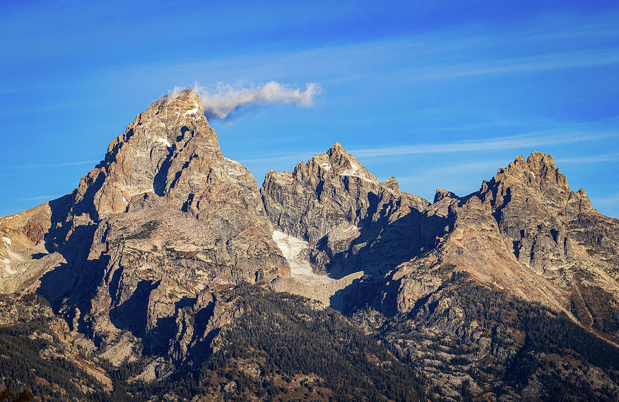 Tip of the Tetons Photograph by Tim Stanley