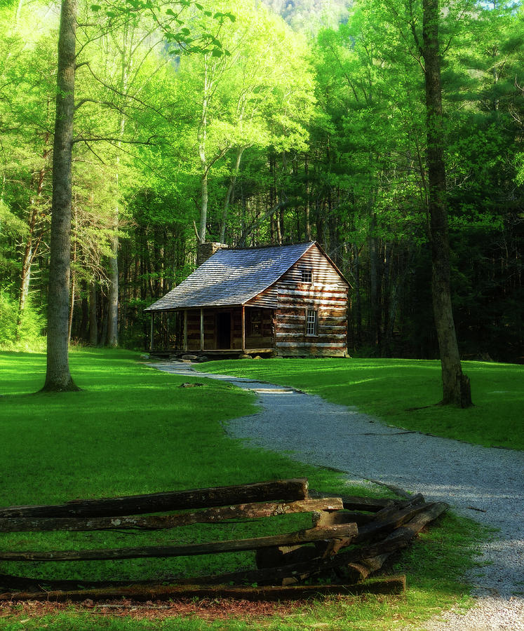 Tipton Place Cades Cove Photograph by Dan Sproul