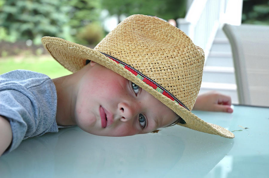 Tired Cowboy Photograph by Mary Timman