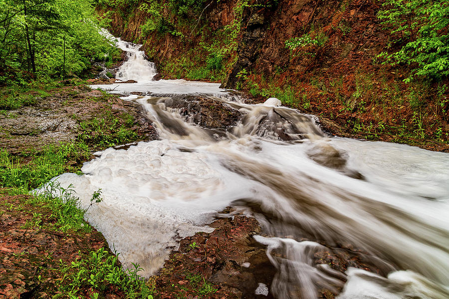 Tischer Creek falls Photograph by Flowstate Photography