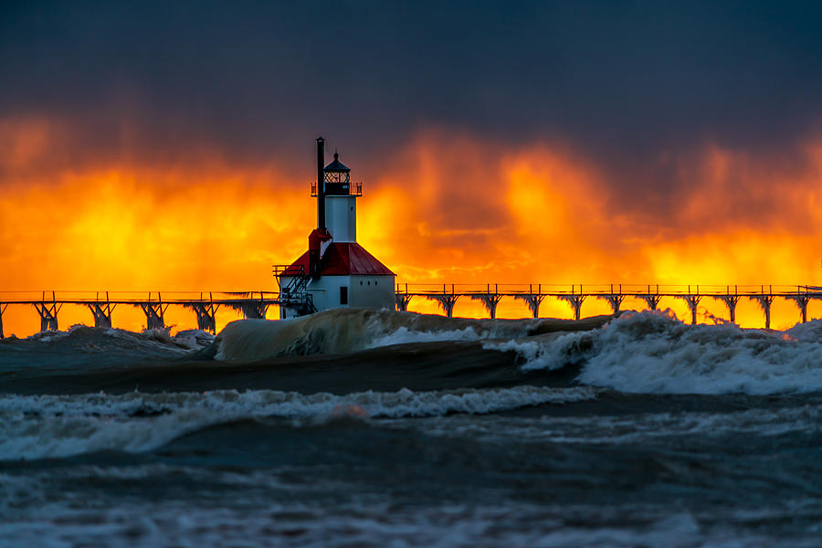 Tiscornia Park Beach St. Joseph MI Photograph by Molly Pate | Pixels