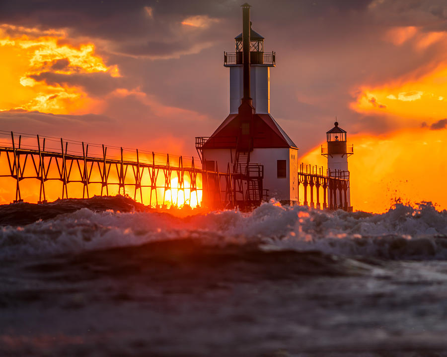 Tiscornia Park St Joseph Michigan Photograph by Molly Pate - Pixels