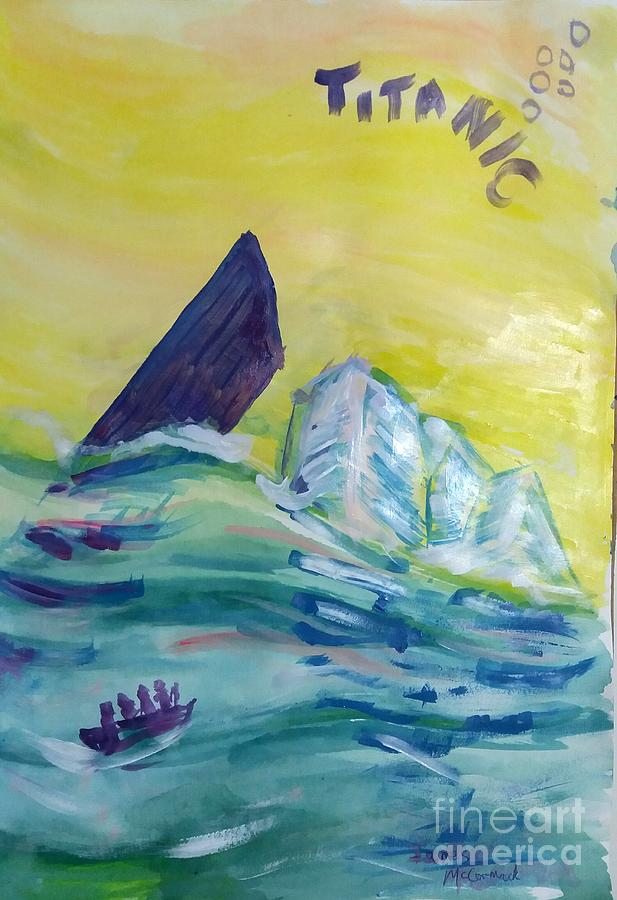 Titanic  Painting by James McCormack