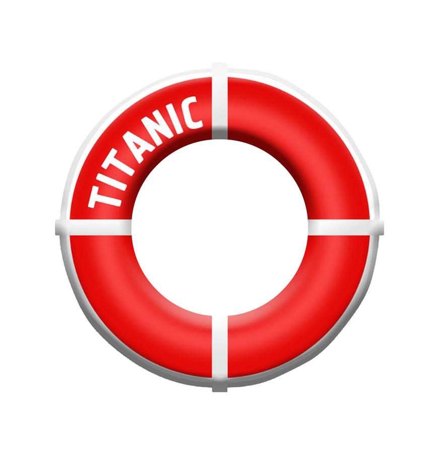 Titanic Lifebuoy. Digital Art by Tom Hill - Fine Art America