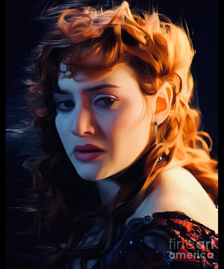 Titanic Movie Rose Painting by Mason Adams | Pixels