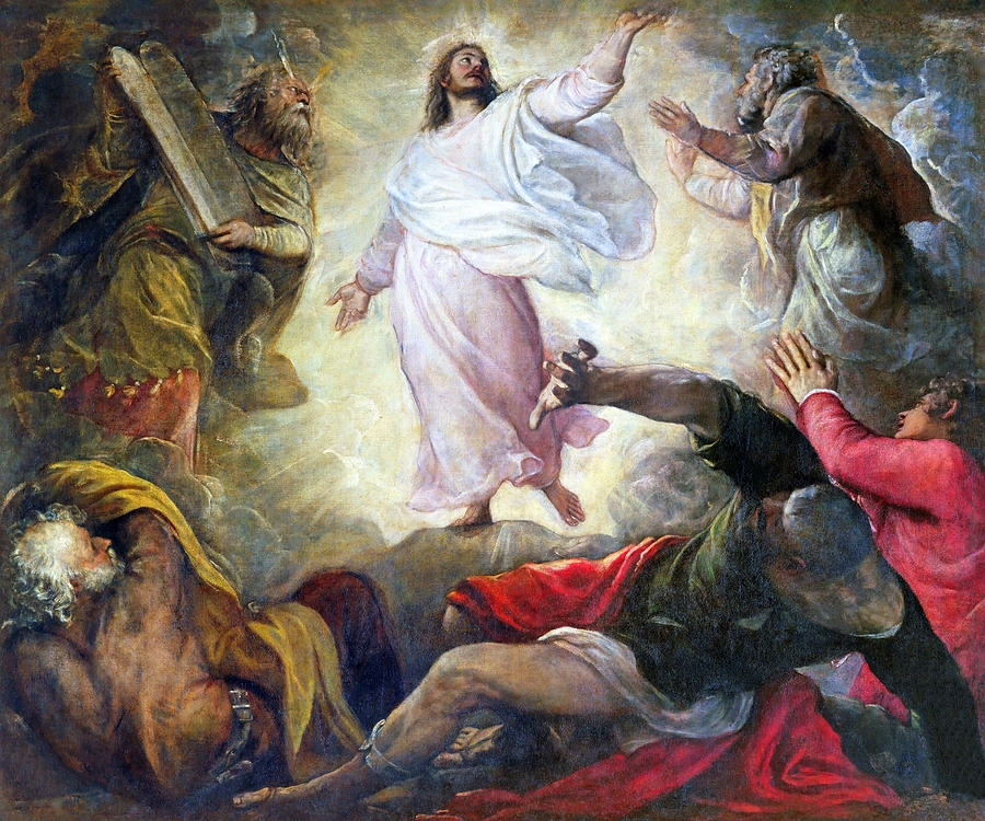 Titian Transfiguration of Jesus Photograph by Munir Alawi