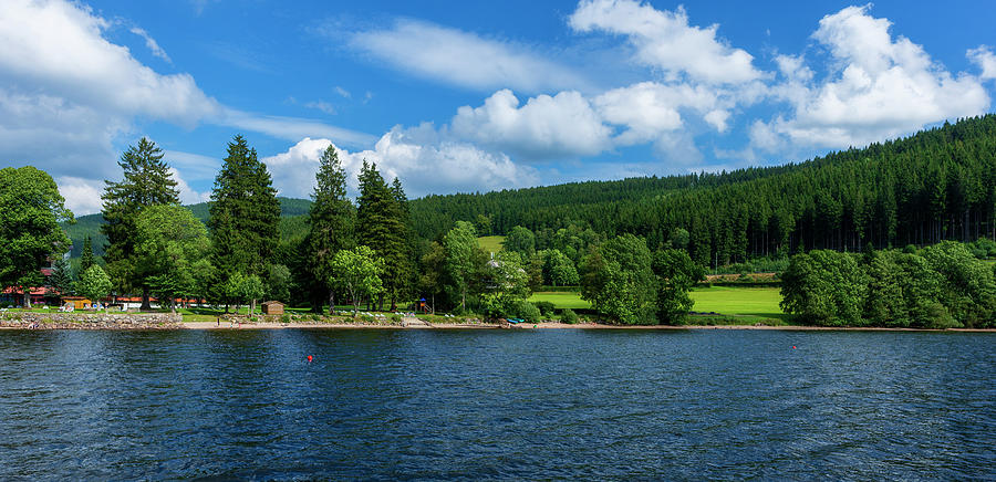 Color Photograph - Titisee Lake In The Black Forest by Vicen Photography Color Photograph - Titisee Lake In The Black Forest by Vicen Photography