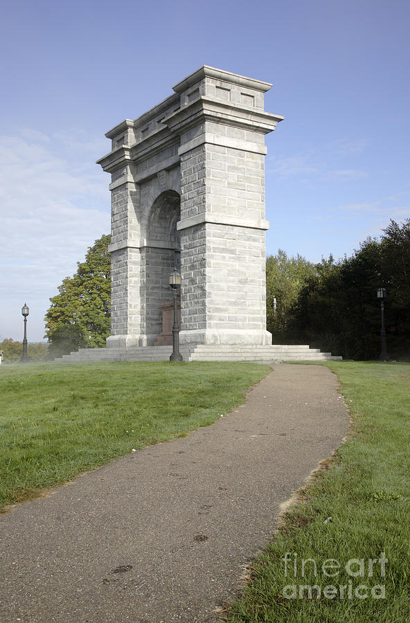 Titus Arch Replica - Northfield NNew Hampshire Photograph by Erin Paul Donovan