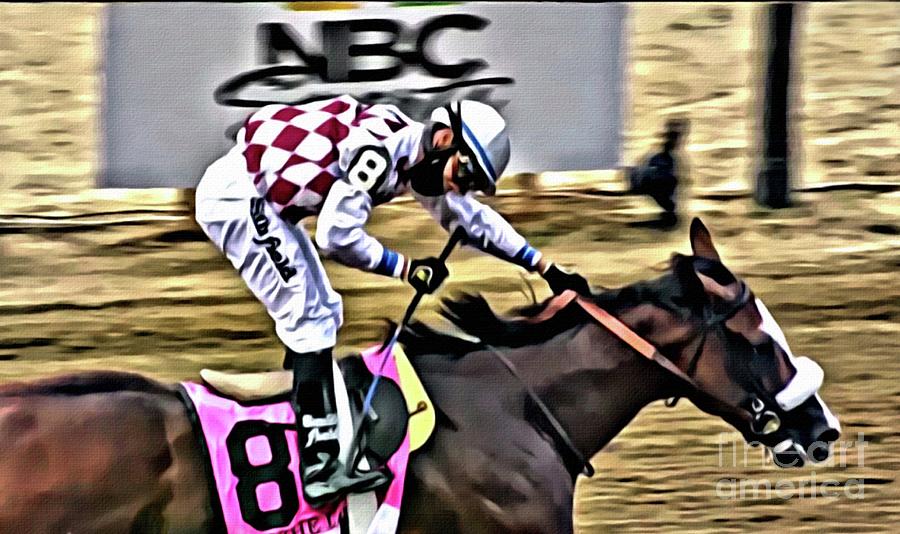 Tiz The Law Wins The Belmont 4 Digital Art by CAC Graphics
