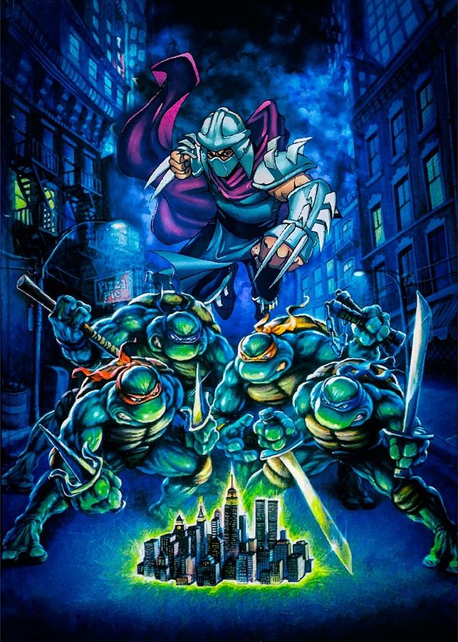 Tmnt Hyper Stone Manhattan Digital Art By Manuel Santos