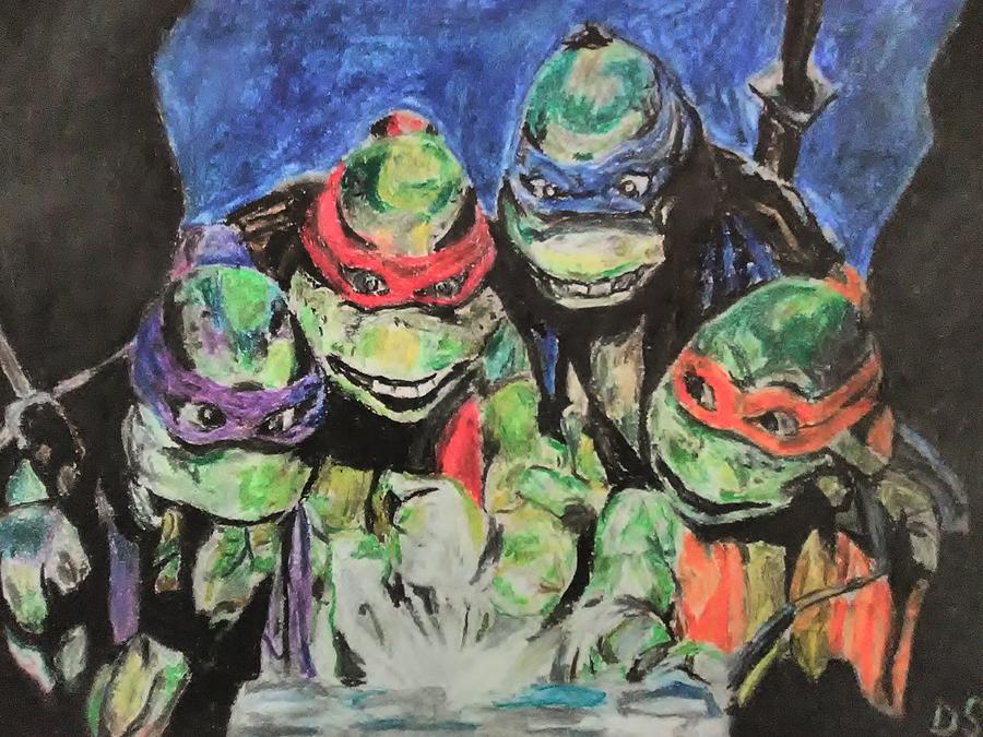 TMNT The Secret of the Ooze Pastel by David Stephenson - Pixels