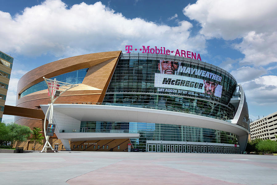 Las Vegas Photograph - TMobile Arena by Ricky Barnard