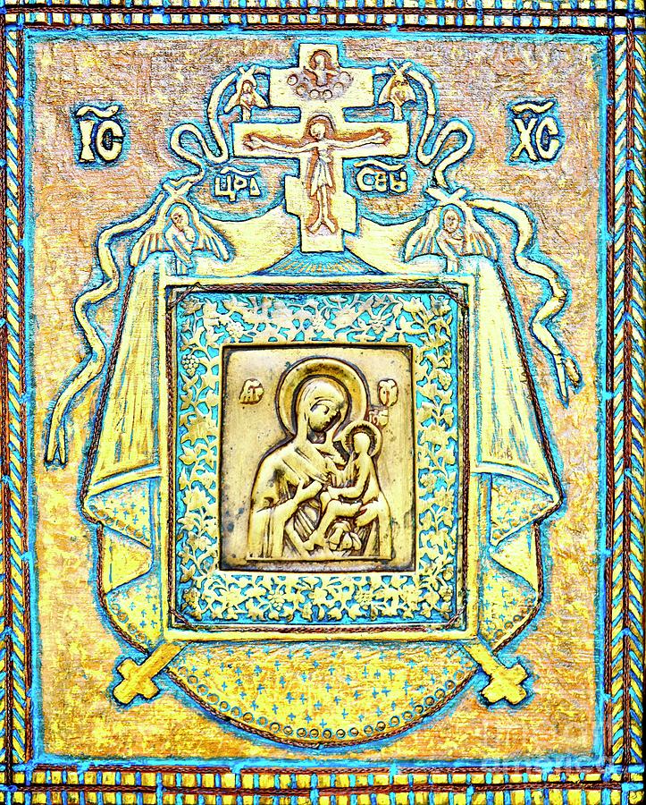TMOG /Tichvins the Holly Mother of God/ Painting by Viktor Lazarev