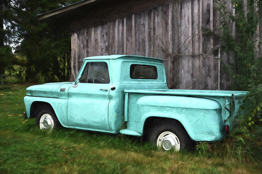 Vintage Painting - To Be Country - Vintage Vehicle Art by Jordan Blackstone
