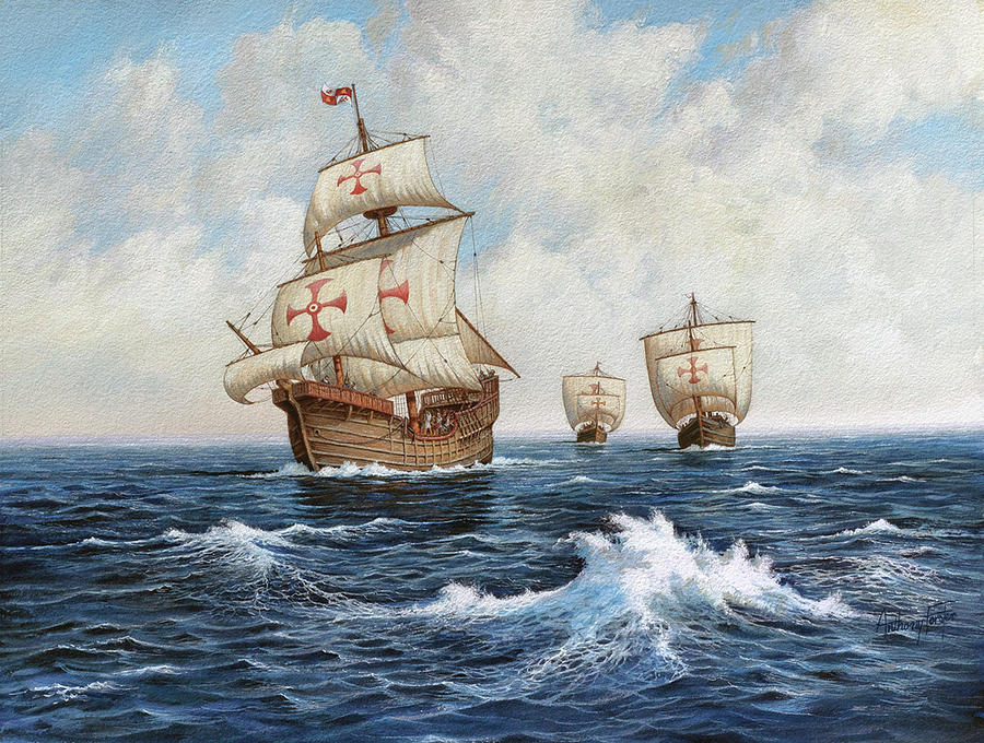 Watercolor Painting - To Boldly Go by Anthony Forster Watercolor Painting - To Boldly Go by Anthony Forster