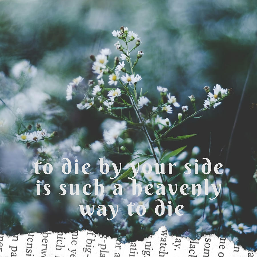 To die by your side girl painting by owen ashley fine art america