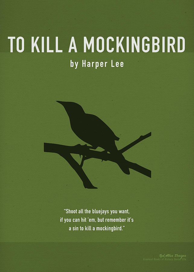 Book Mixed Media - To Kill a Mockingbird by Harper Lee Greatest Books Ever Series 034 Art Print by Design Turnpike